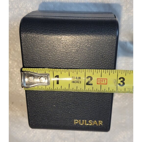 Pulsar Plastic Presentation Box Case Storage Snap Hinge Lid - Vintage - Picture 11 of 13